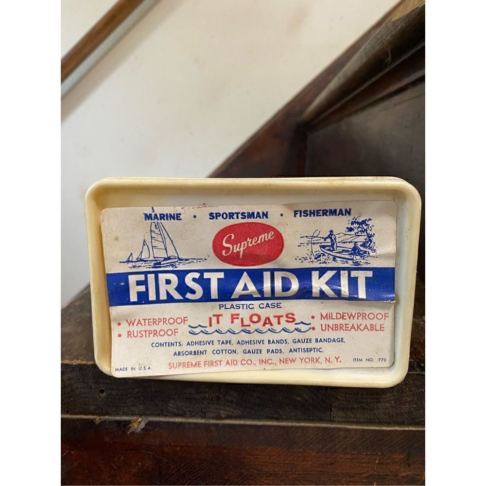 Vintage Supreme first aid kit